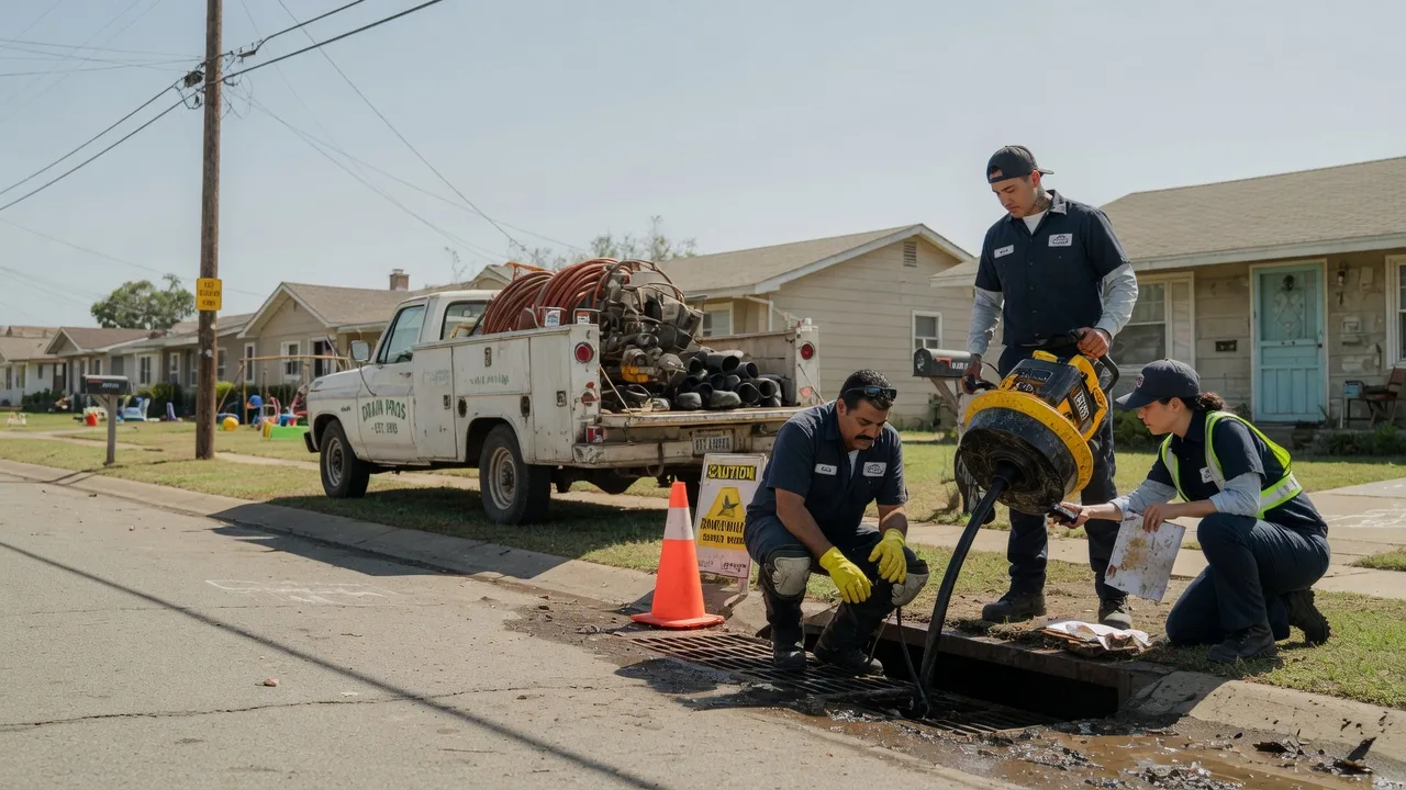 Drain Cleaning in Los Indios, TX near me